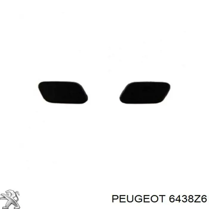 Comprar 6438Z6 Peugeot/Citroen Boquilla del lavaparabrisas