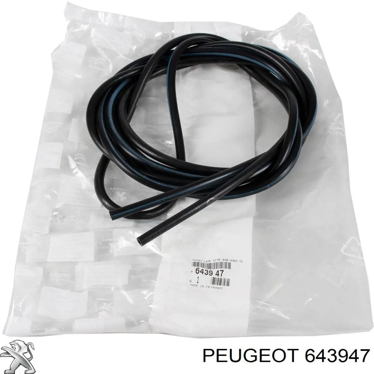 Manguera del lavaparabrisas Peugeot/Citroen 643947 precio, desde 17,54 EUR