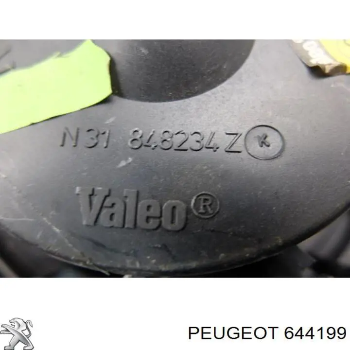 Ventilador de calefacción Peugeot/Citroen 644199 precio, desde 92,93 EUR