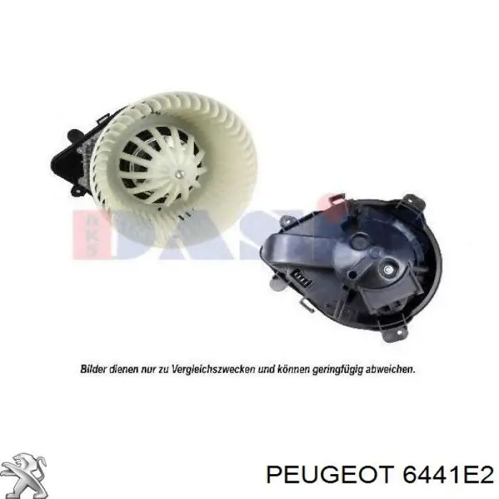 Ventilador interior Peugeot/Citroen 6441E2