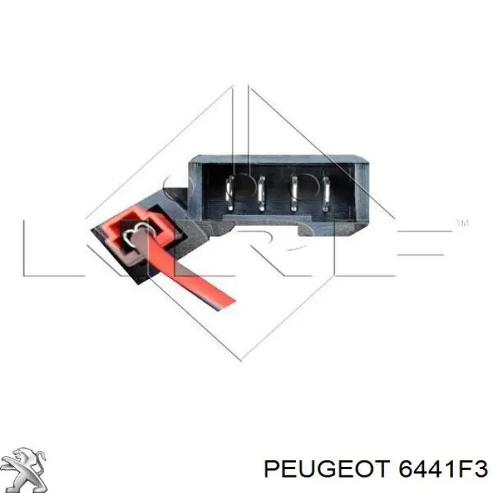 6441F3 Peugeot/Citroen ventilador habitáculo