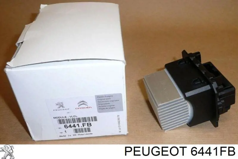 Resistencia de calefacción 6441FB Peugeot/Citroen