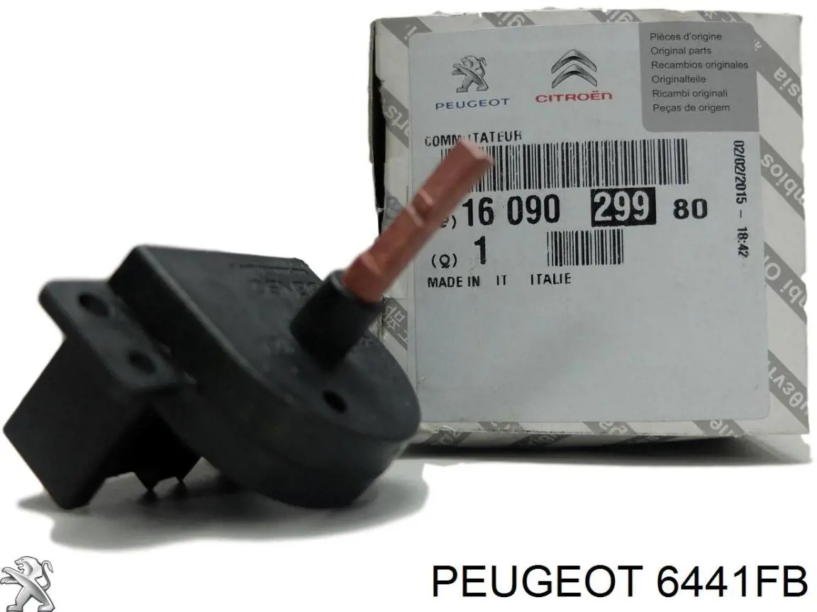 Resitencia, ventilador habitáculo Peugeot/Citroen 6441FB
