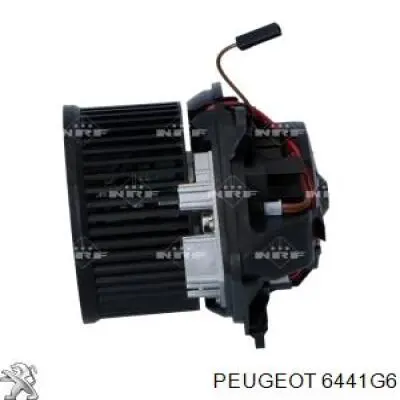 6441G6 Peugeot/Citroen Ventilador de habitáculo