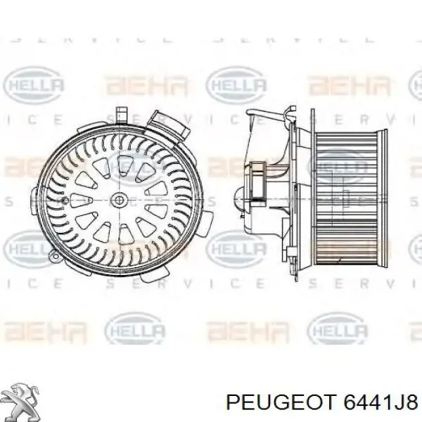 Ventilador de calefacción Peugeot/Citroen 6441J8 precio, desde 59,24 EUR