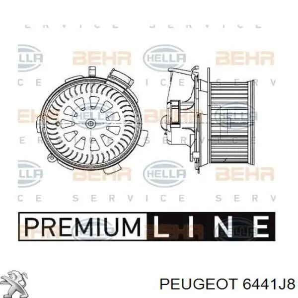 Ventilador interior Peugeot/Citroen 6441J8