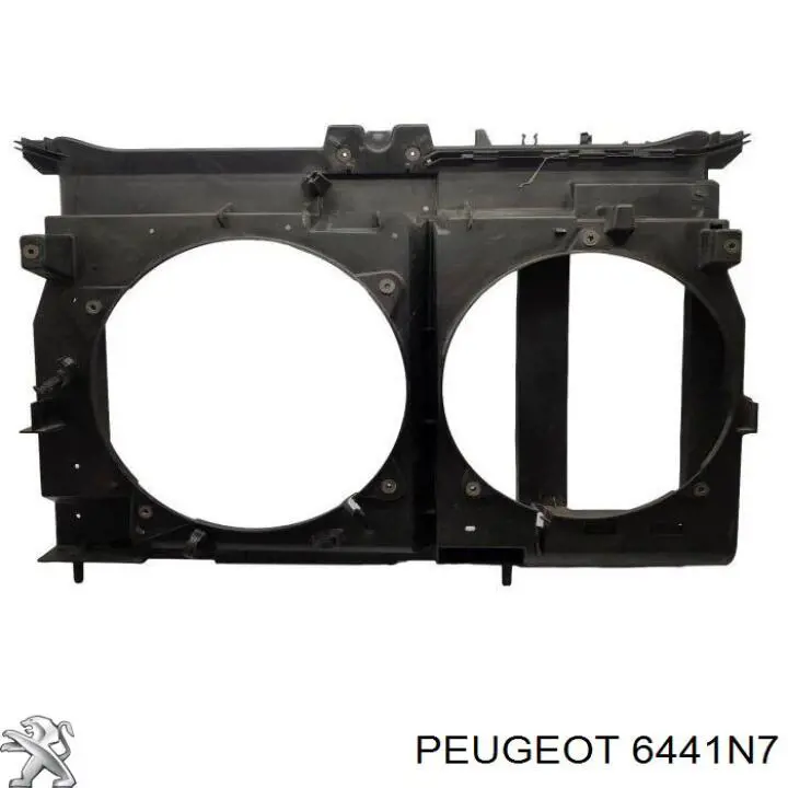 6441N7 Peugeot/Citroen Ventilador de habitáculo