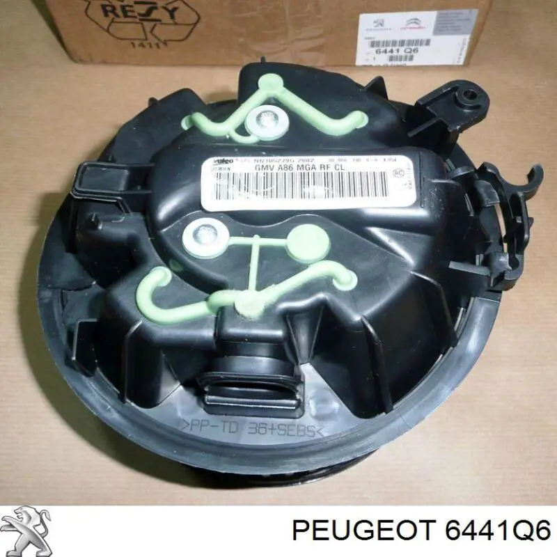 6441Q6 Peugeot/Citroen motor eléctrico, ventilador habitáculo