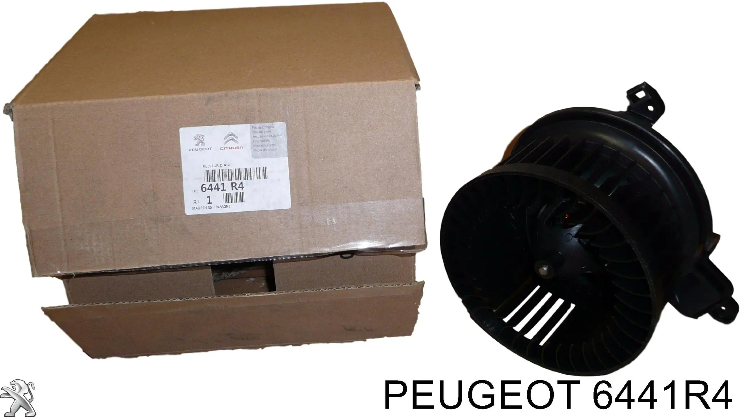 6441R4 Peugeot/Citroen motor eléctrico, ventilador habitáculo