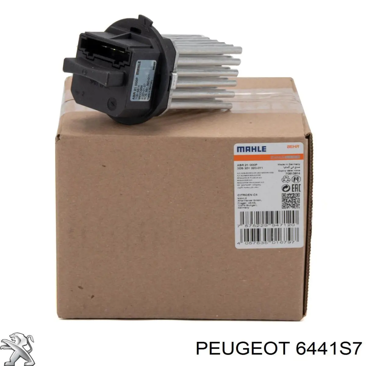 Comprar 6441S7 Peugeot/Citroen Resistencia de calefacción