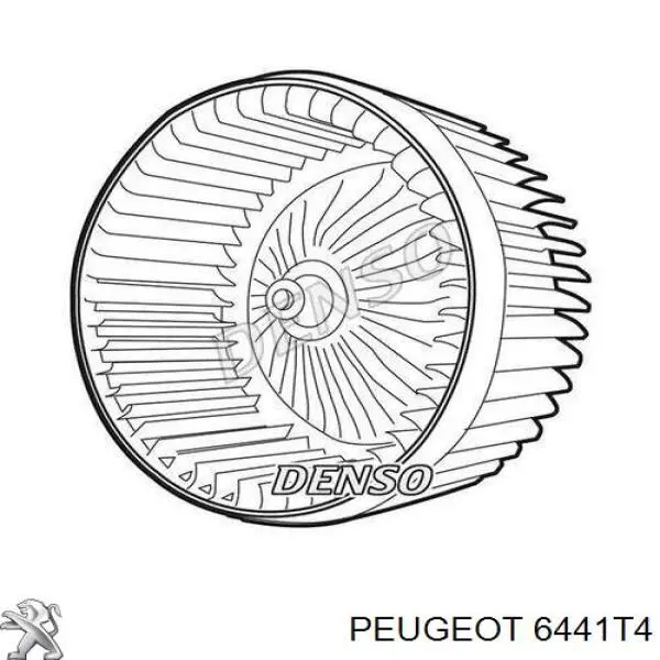 6441T4 Peugeot/Citroen ventilador habitáculo