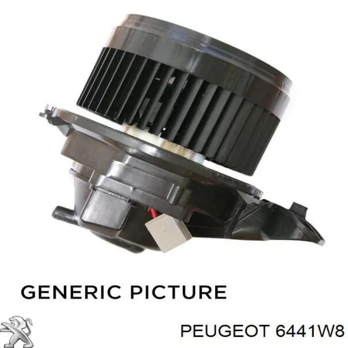 5E2228000 Peugeot/Citroen motor eléctrico, ventilador habitáculo