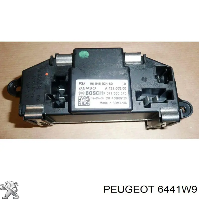 Resistencia de Ventilador Peugeot/Citroen 6441W9 precio, desde 58,34 EUR
