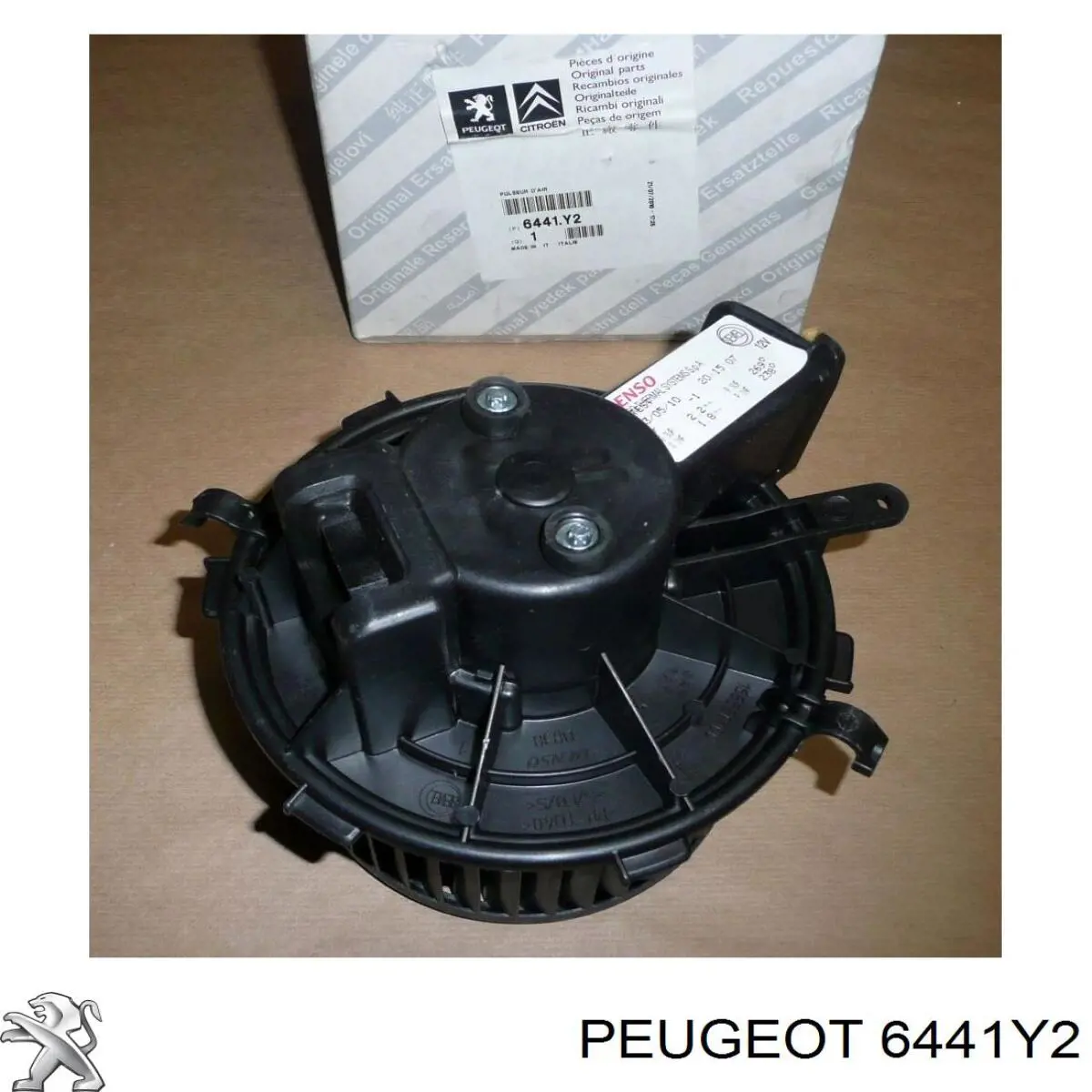 6441Y2 Peugeot/Citroen motor eléctrico, ventilador habitáculo