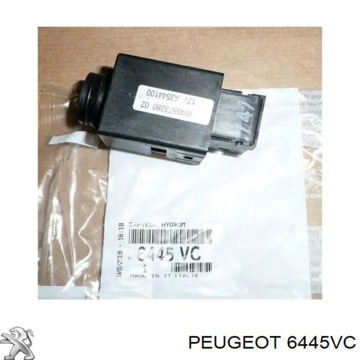 Sensor de temperatura del aire interior Peugeot/Citroen 6445VC precio, desde 94,80 EUR