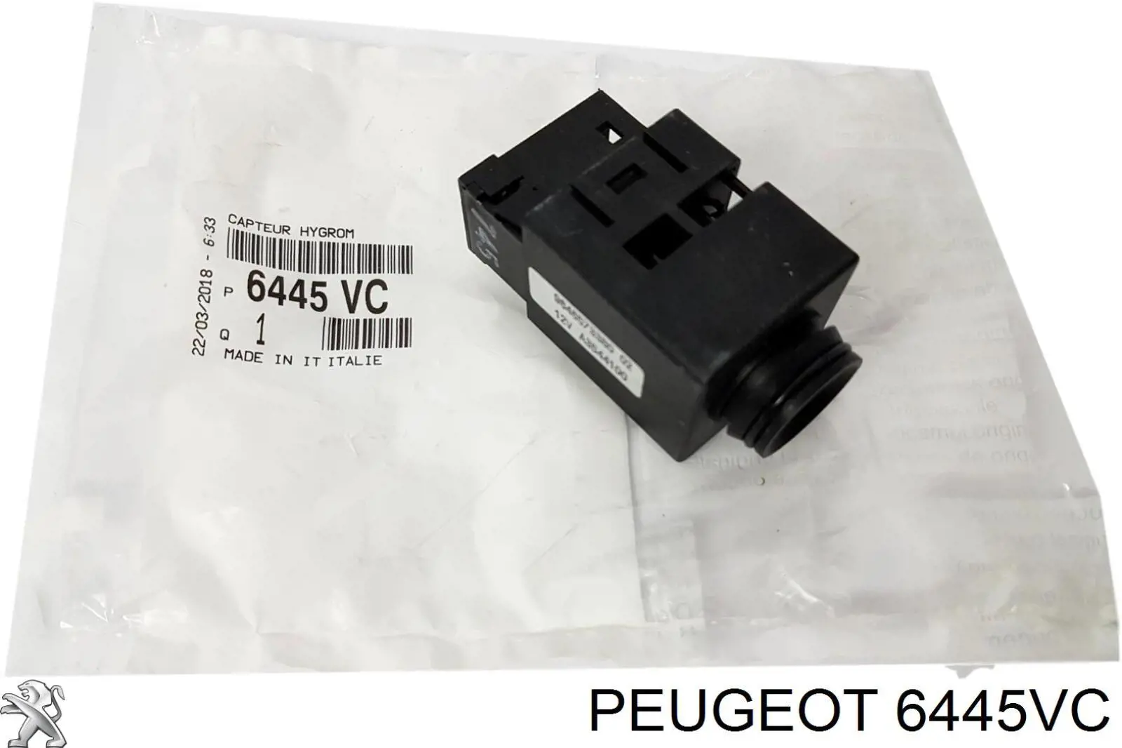 6445YZ Peugeot/Citroen sensor de temperatura del interior