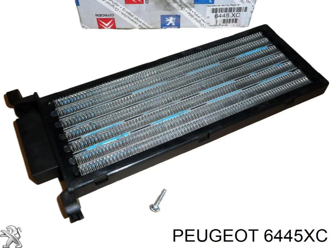 6445XC Peugeot/Citroen Calentador eléctrico de aire para el sistema de calefacción del habitáculo