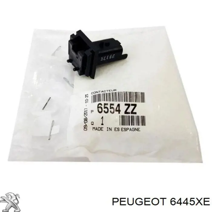 Resitencia, ventilador habitáculo Peugeot/Citroen 6445XE