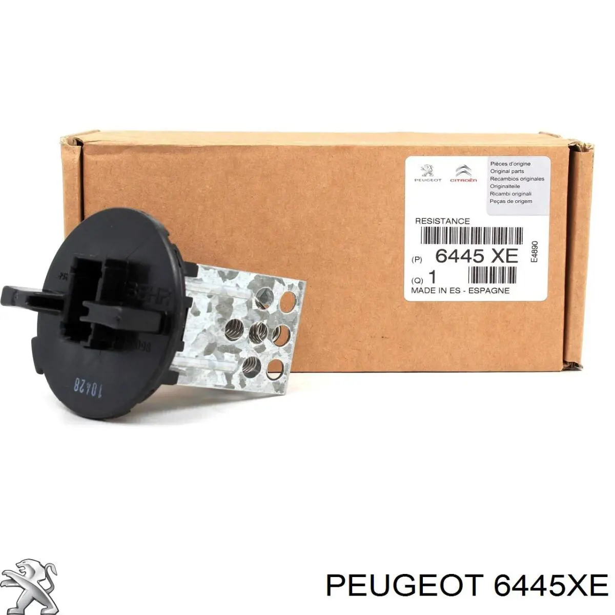 6445XE Peugeot/Citroen resistencia de calefacción