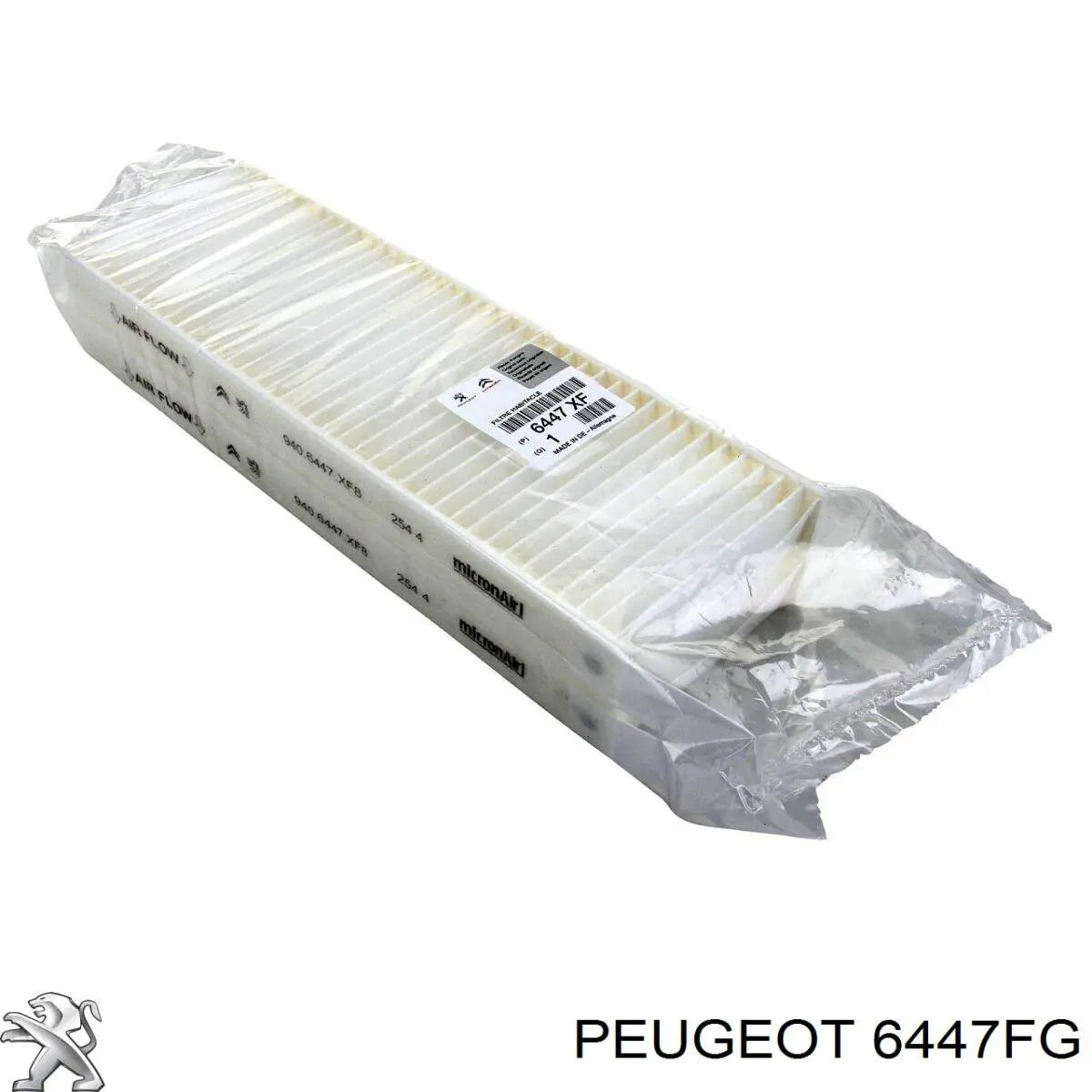Filtro de cabina Peugeot/Citroen 6447FG precio, desde 6,42 EUR