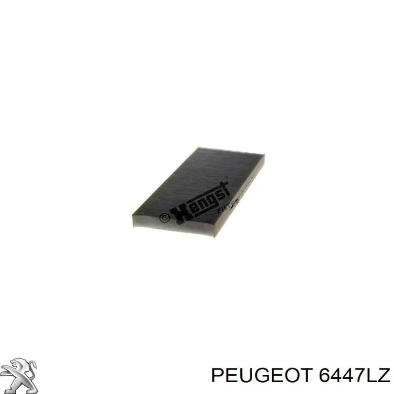 Comprar 6447LZ Peugeot/Citroen Filtro de aire del habitáculo