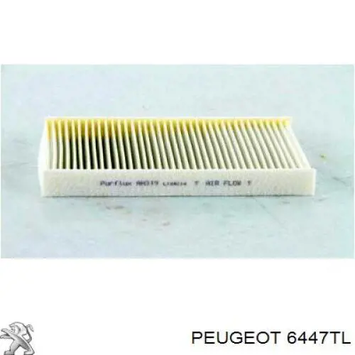 Filtro de habitáculo 6447TL Peugeot/Citroen