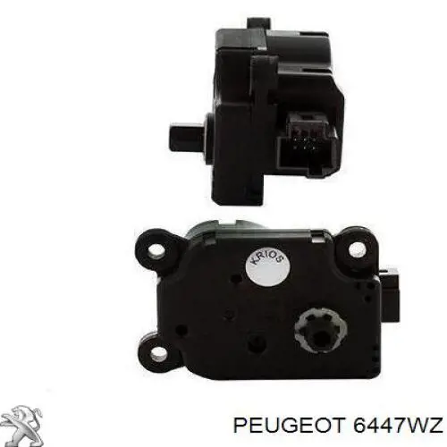 Actuador de compuerta de calefacción Peugeot/Citroen 6447WZ precio, desde 114,81 EUR