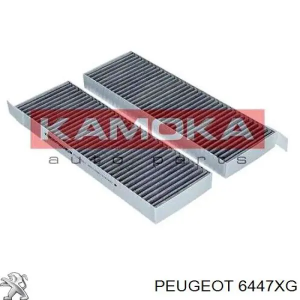 Filtro de cabina Peugeot/Citroen 6447XG precio, desde 12,22 EUR
