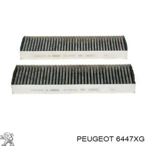 Comprar 6447XG Peugeot/Citroen Filtro de aire del habitáculo