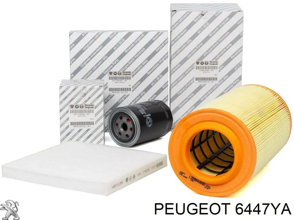 Filtro de habitáculo 6447YA Peugeot/Citroen