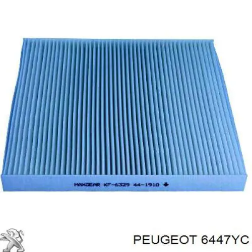 6447YC Peugeot/Citroen filtro habitáculo