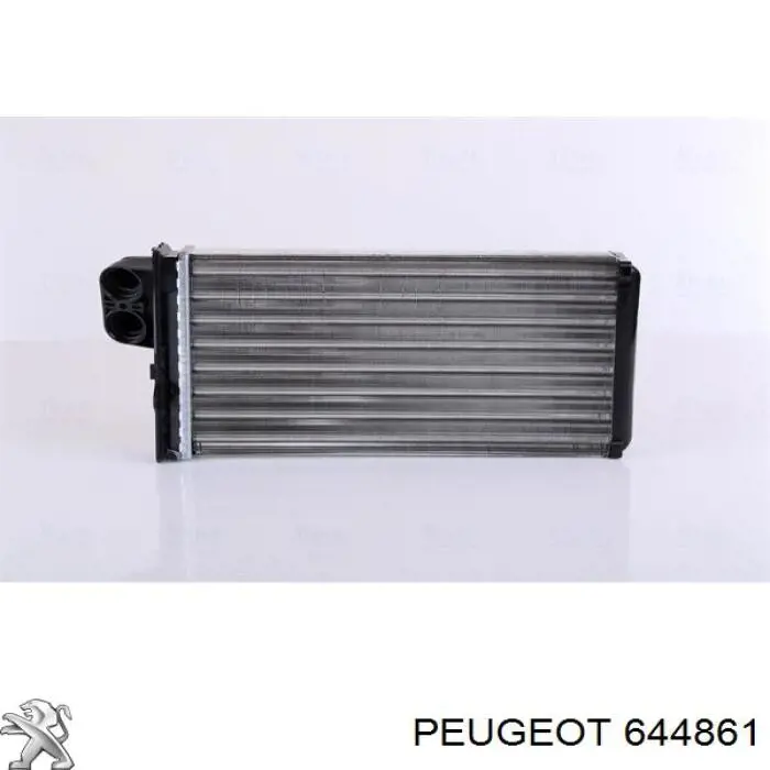 644861 Peugeot/Citroen radiador de calefacción