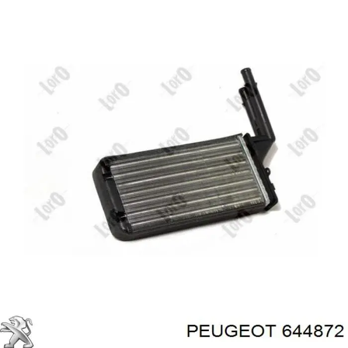 Radiador de calefacción Peugeot/Citroen 644872 precio, desde 24,66 EUR