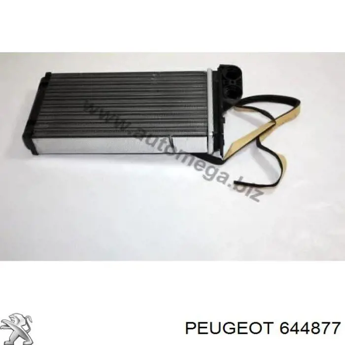644877 Peugeot/Citroen radiador de calefacción
