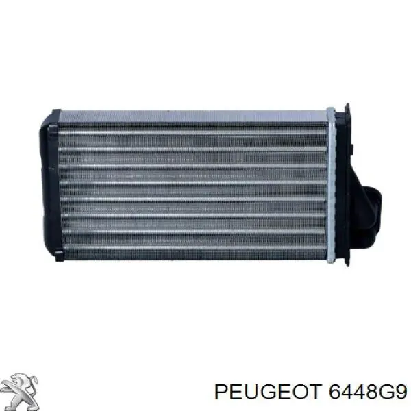 6448G9 Peugeot/Citroen radiador de calefacción