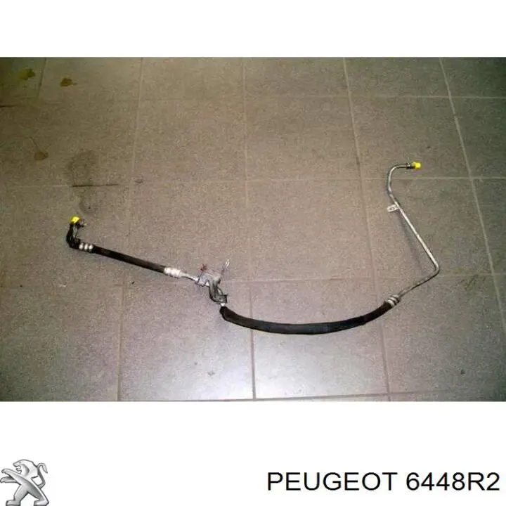 Anillo de sellado del tubo del radiador de la calefacción 6448R2 Peugeot/Citroen