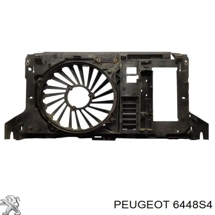 Radiador calefacción 6448S4 Peugeot/Citroen
