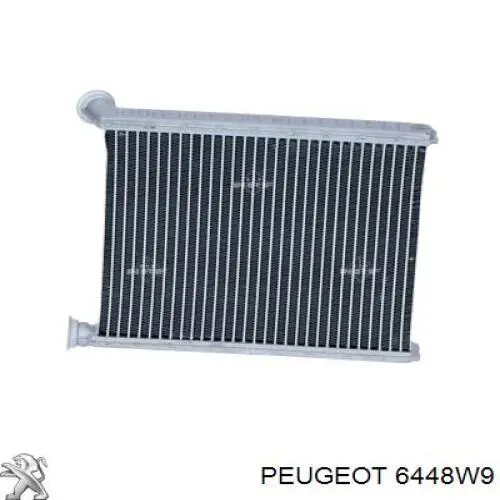 Radiador de calefacción Peugeot/Citroen 6448W9 precio, desde 63,13 EUR