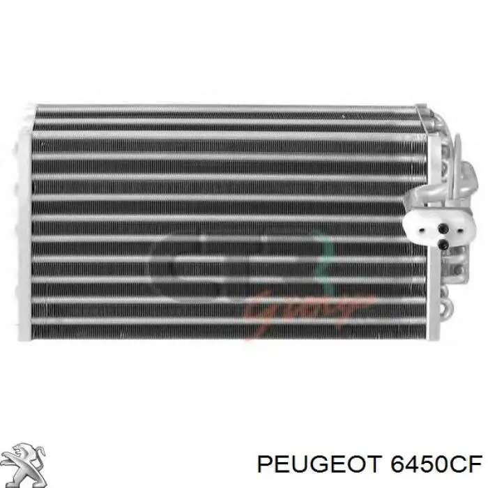 6450CF Peugeot/Citroen evaporador, aire acondicionado