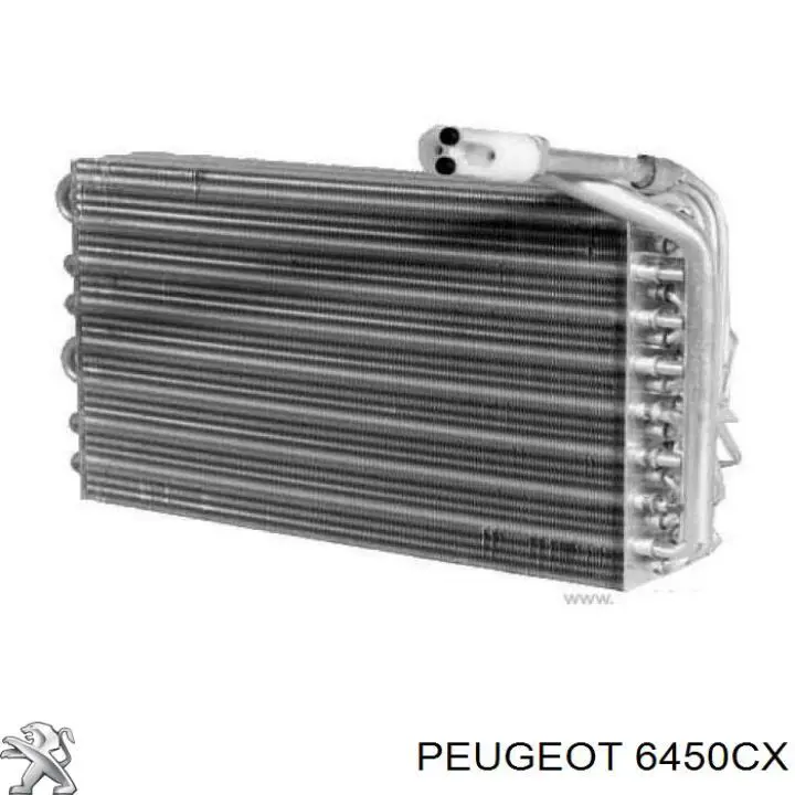 6450CX Peugeot/Citroen evaporador, aire acondicionado