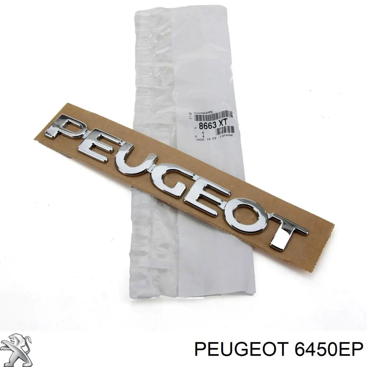 Resitencia, ventilador habitáculo Peugeot/Citroen 6450EP