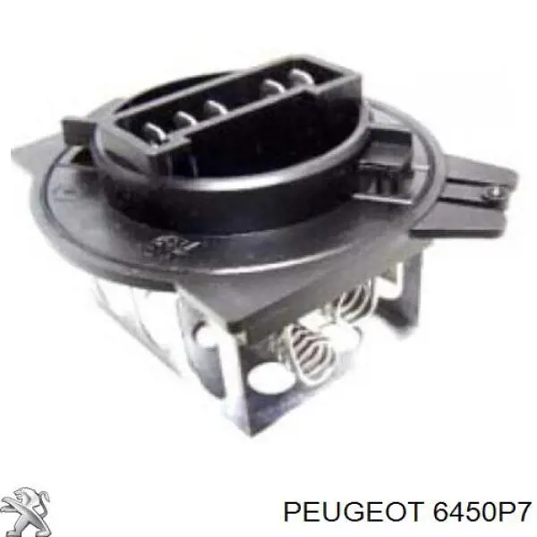 Resitencia, ventilador habitáculo Peugeot/Citroen 6450P7