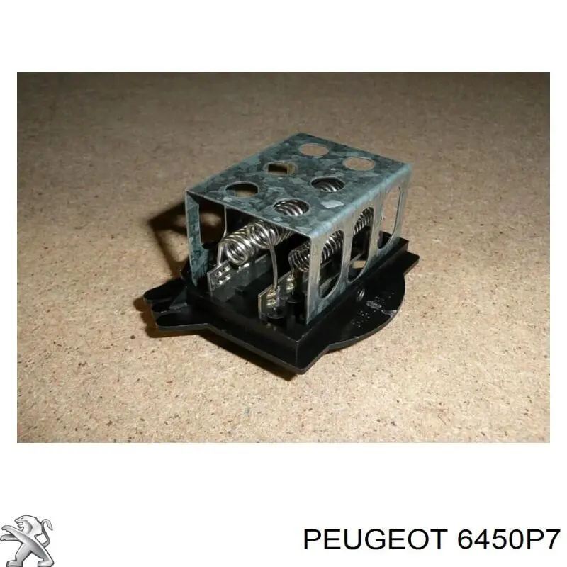 6450P7 Peugeot/Citroen Resistencia de calefacción