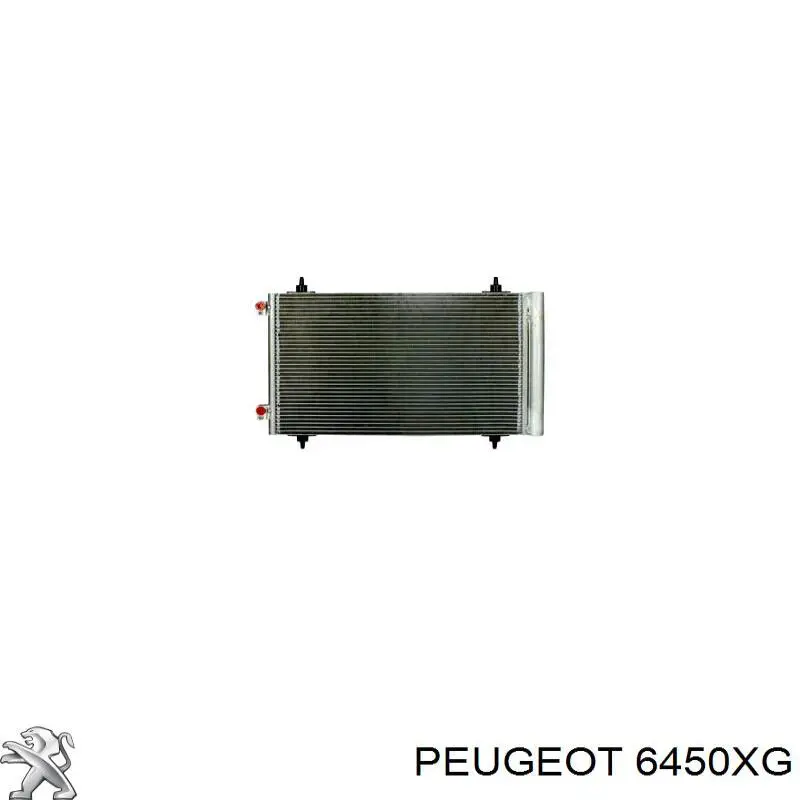 6450XG Peugeot/Citroen Evaporador, aire acondicionado