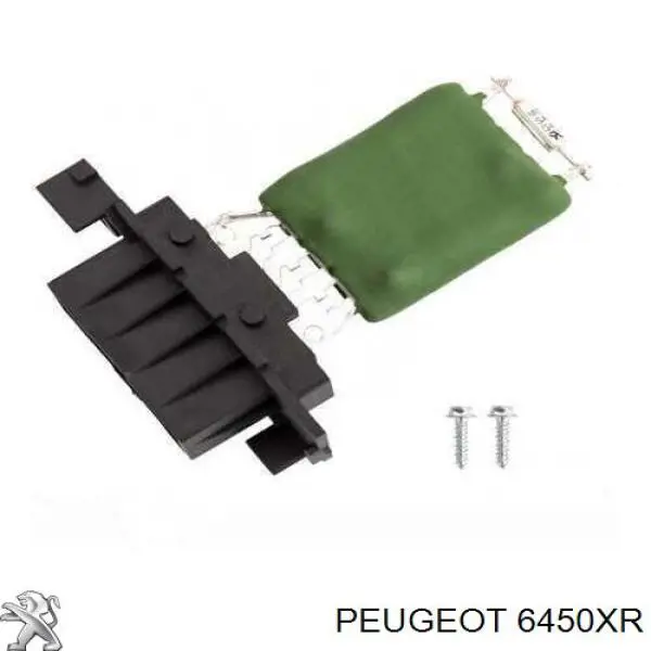 Resitencia, ventilador habitáculo Peugeot/Citroen 6450XR