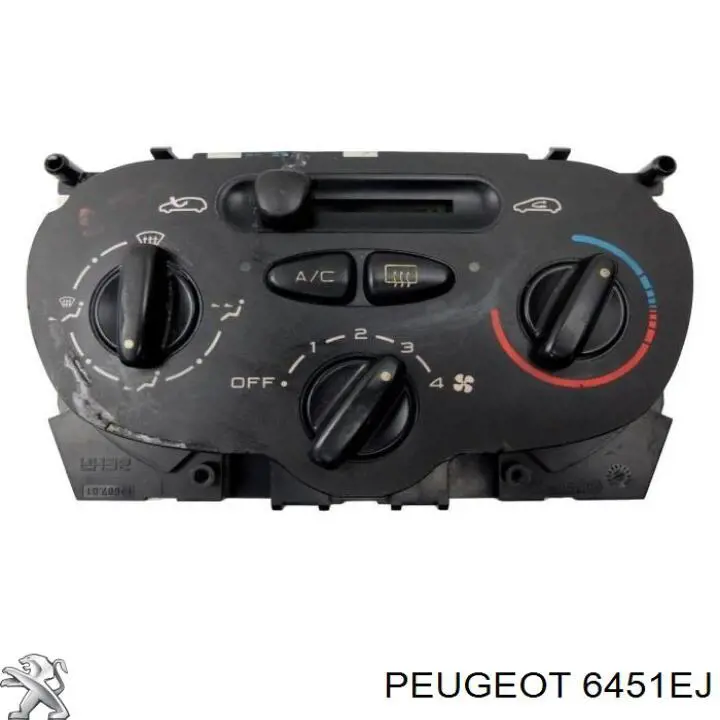 Módulo de modos de calefacción/aire acondicionado Peugeot 206 hatchback (2A/C) (1998 - 2008) precio, desde 36,98 EUR