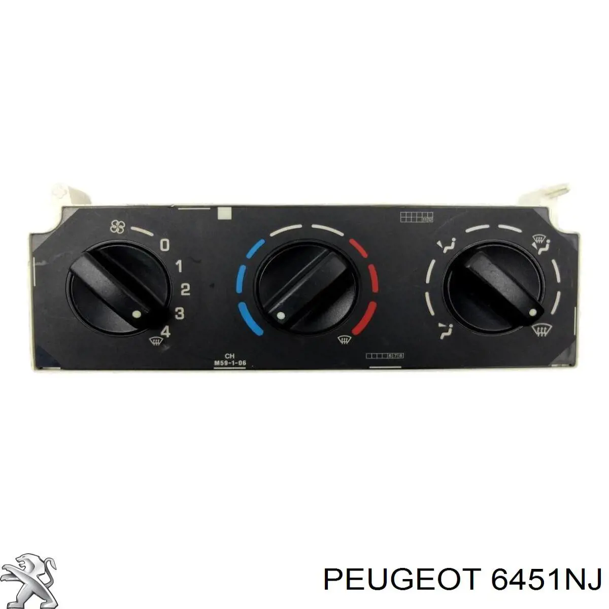 Comprar 6451NJ Peugeot/Citroen Unidad de control aire acondicionado