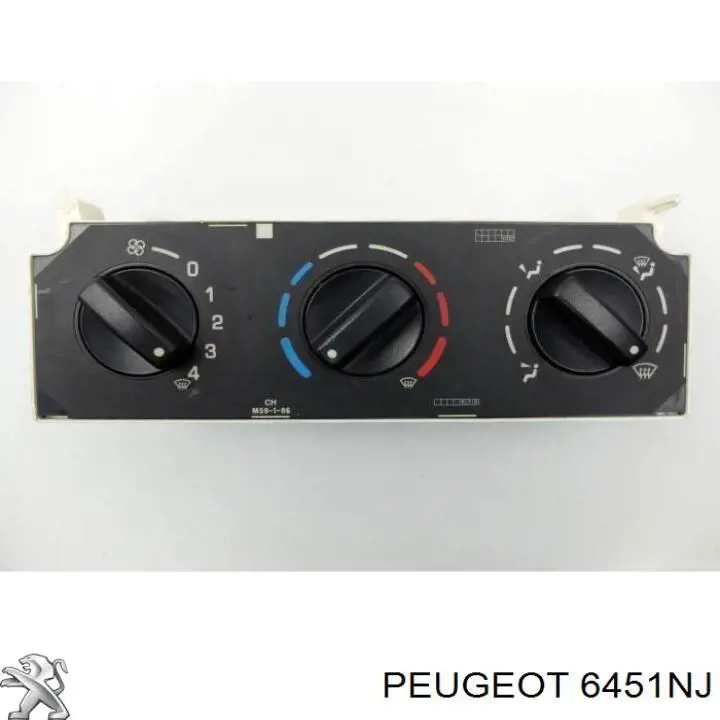 Módulo de modos de calefacción/aire acondicionado Peugeot/Citroen 6451NJ precio, desde 55,18 EUR