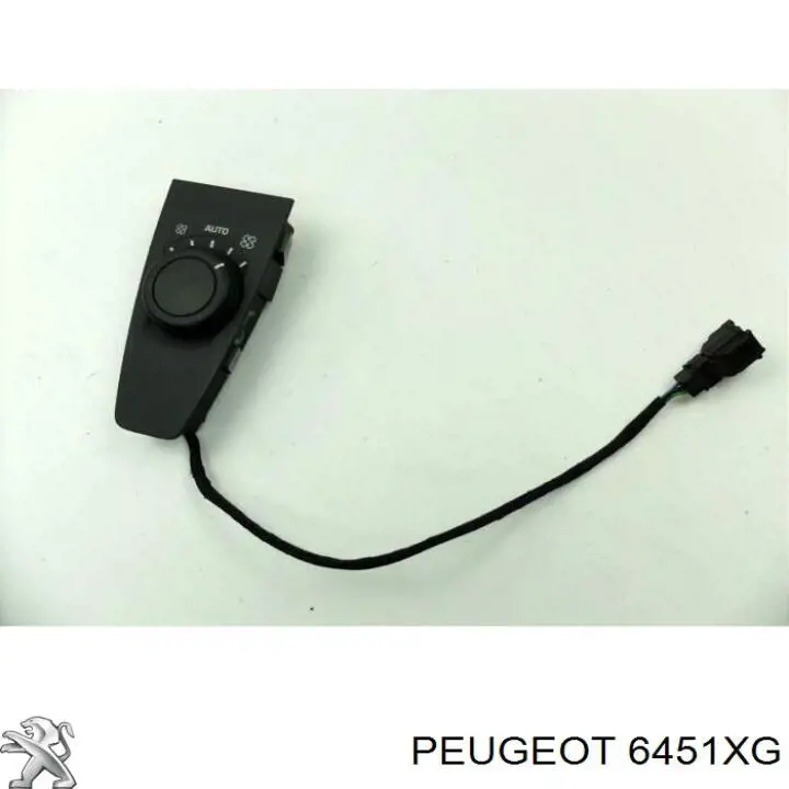6451XG Peugeot/Citroen Unidad de control de la ventilación