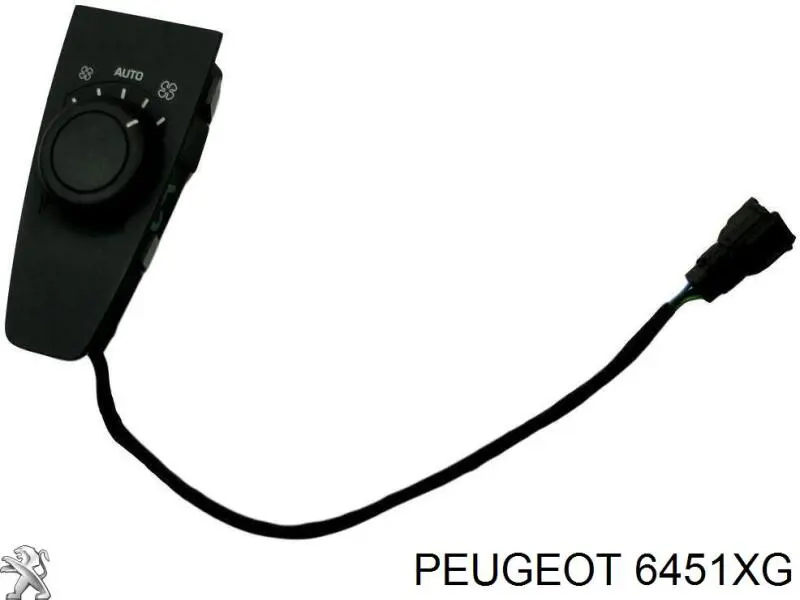 Módulo de modos de calefacción/aire acondicionado Peugeot/Citroen 6451XG precio, desde 58,08 EUR
